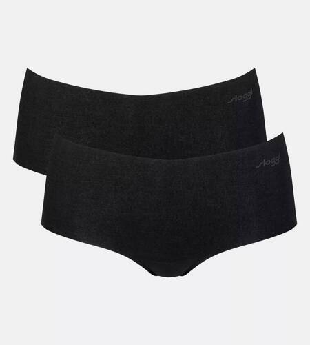 Zero Modal 2.0 Short 2P Figi Damskie 2-pak Sloggi - black