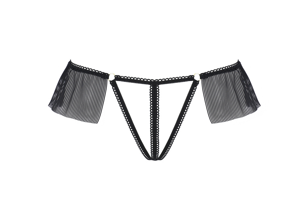 Penny Thong Stringi damskie Passion czarny (98714) Rafjolka.pl