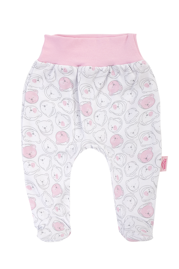08238 "Pink Bears" Półśpioch niemowlęcy Makoma 