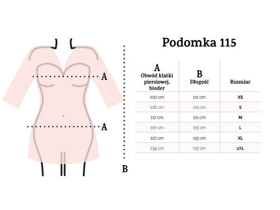 115 Podomka Szlafrok damski DKaren - Jasny Brąz