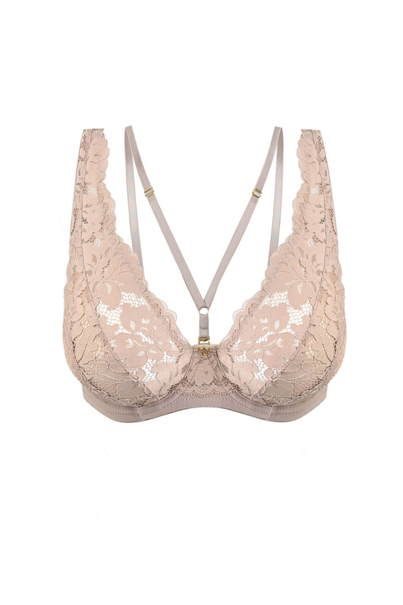 19152 Jasmin biustonosz miękki soft bralette  Mediolano mokka 