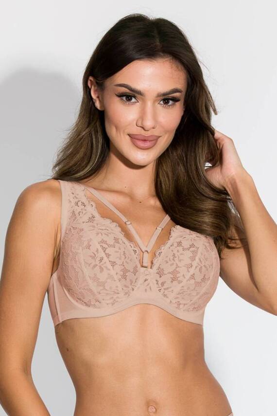 19152 Jasmin biustonosz miękki soft bralette  Mediolano mokka 