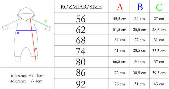 209271 Rosy Pajac dresowy Nicol  