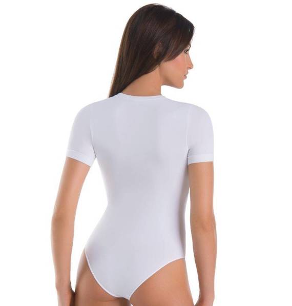 2403-2 Shirty Body damskie z krótkim rękawem 2-pack Teyli  czarny-biały 