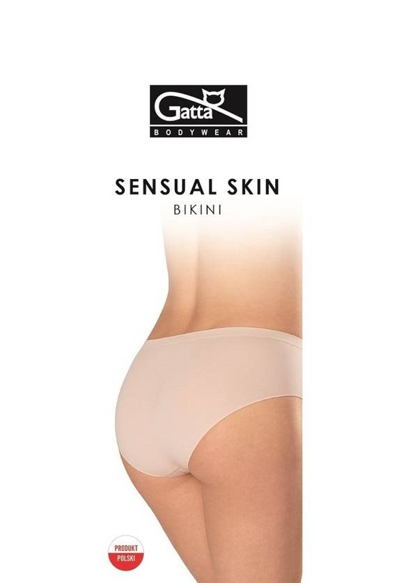 41646 Bikini Classic Sensual Figi bezszwowe Gatta- black 