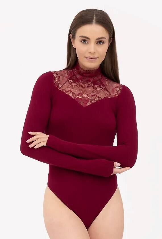 5038S Eliana Body damskie Gatta -bordowy