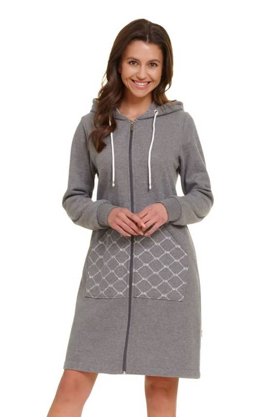 5244 Szlafrok damski Doctor Nap - grey