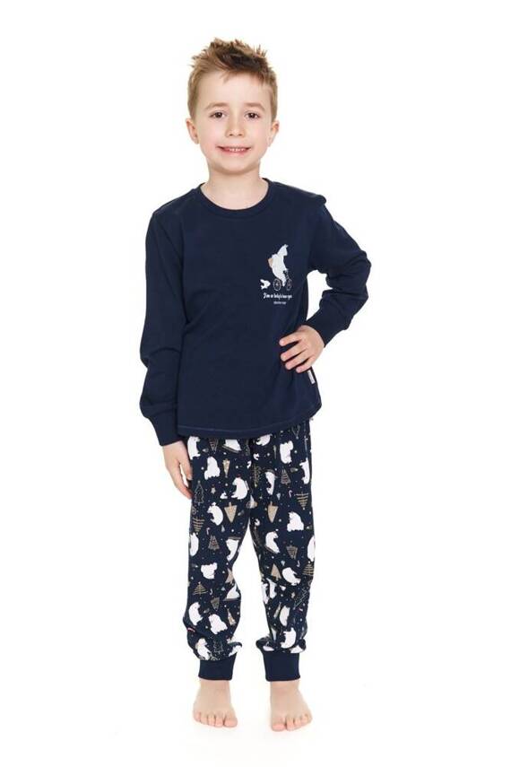 5264 "Frozen" Piżama dziecięca Unisex Doctor Nap - navy blue