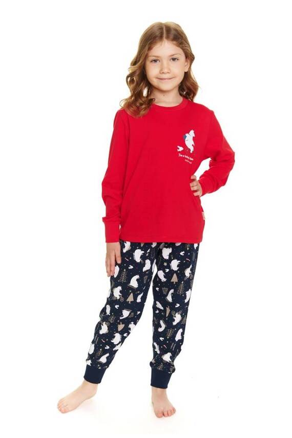 5264 "Frozen" Piżama dziecięca Unisex Doctor Nap - red