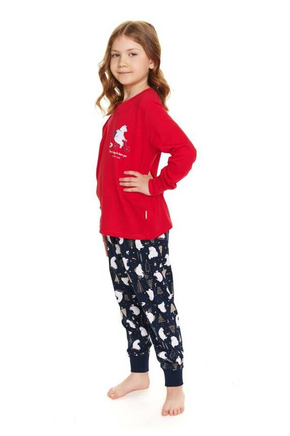 5264 "Frozen" Piżama dziecięca Unisex Doctor Nap - red