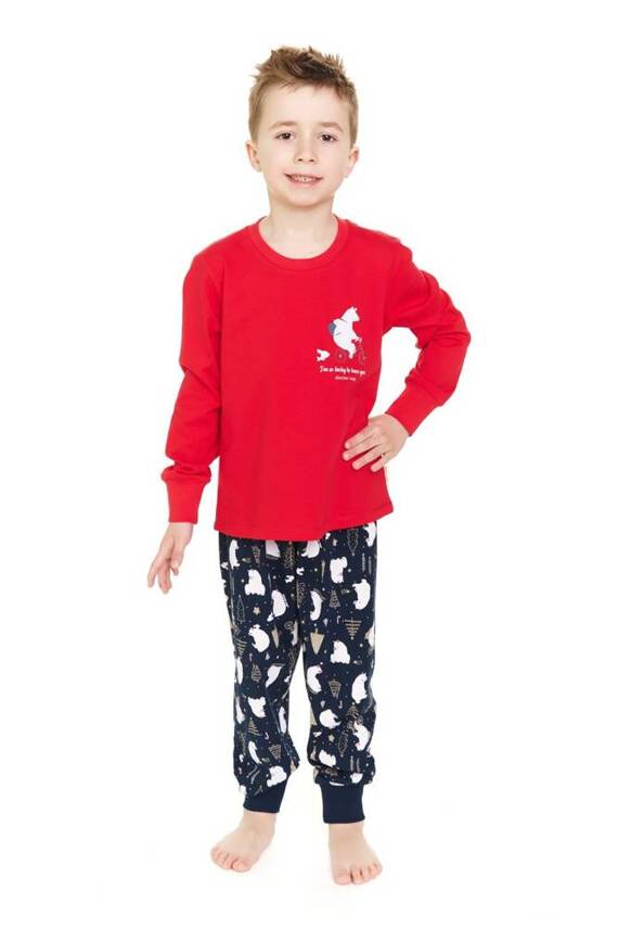 5264 "Frozen" Piżama dziecięca Unisex Doctor Nap - red