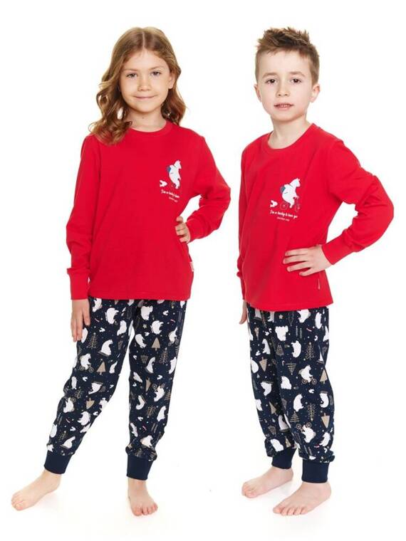 5264 "Frozen" Piżama dziecięca Unisex Doctor Nap - red