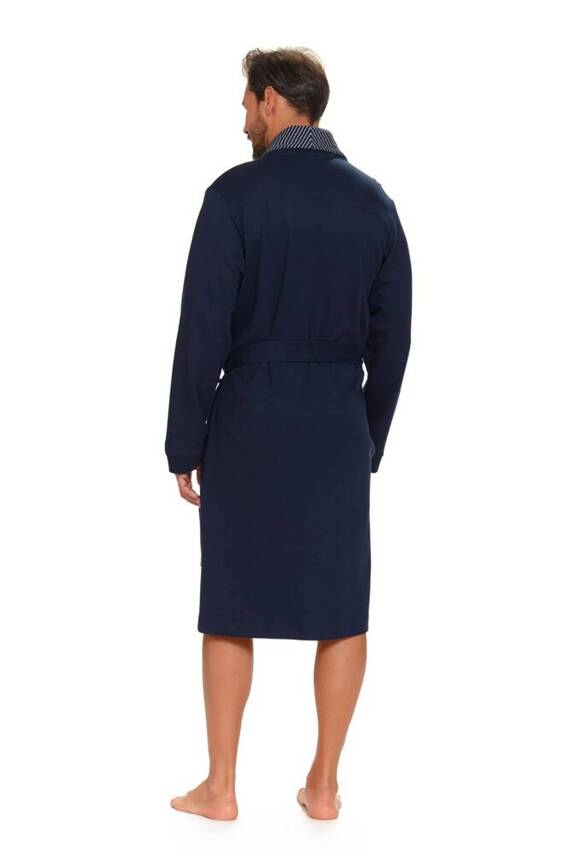 5283 szlafrok męski Doctor Nap - navy blue