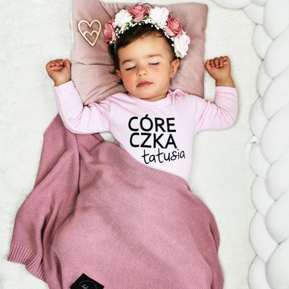 551219137 Body z długim rękawem "Córeczka tatusia" Oscar Kids