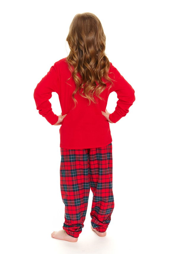 7129 Piżama dziecięca Unisex Doctor Nap - red