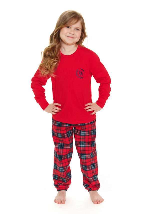 7129 Piżama dziecięca Unisex Doctor Nap - red