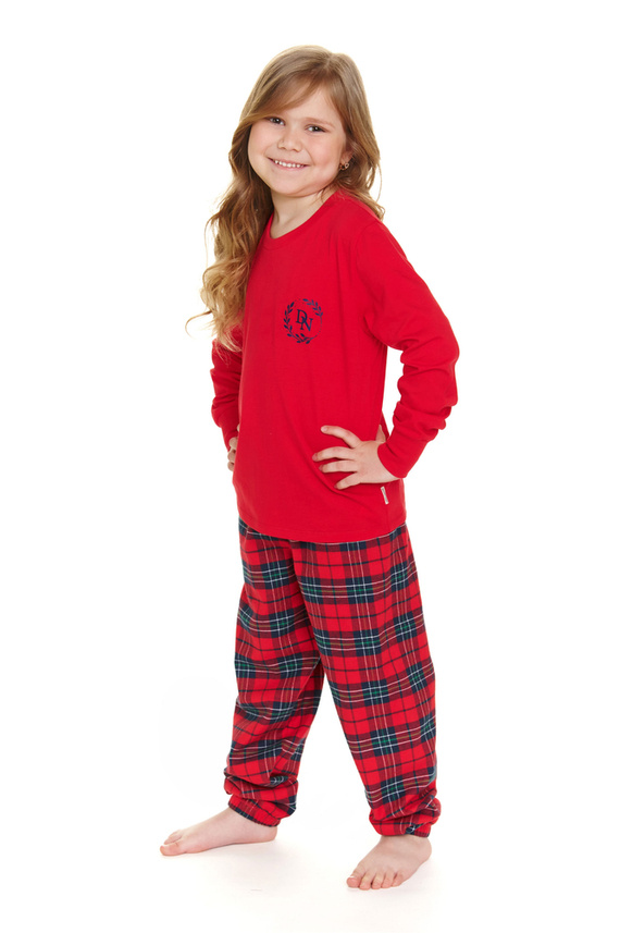 7129 Piżama dziecięca Unisex Doctor Nap - red