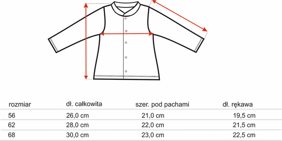 ABN-3788/LEW Lion Kaftanik niemowlęcy z bawełny organicznej Nini zielony 