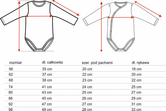 ABN-5021/MOR Piraci Body kopertowe z bawełny organicznej Nini niebieski 