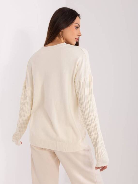 AT-SW-2338.14P Sweter damski Paris - ecru