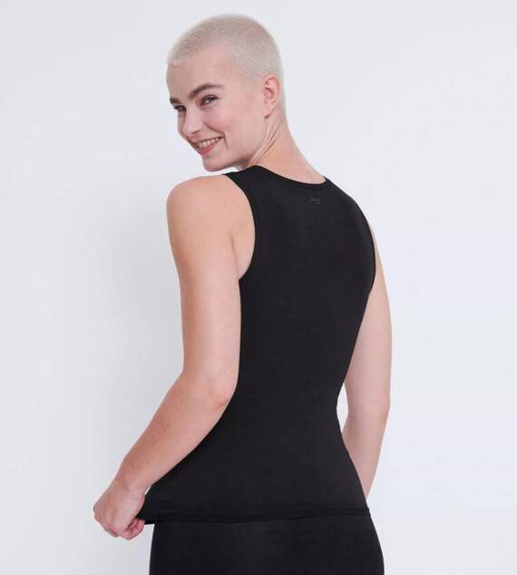 Allround Tank Top Koszulka Sloggi go - black 