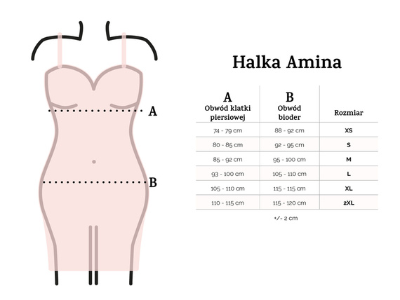 Amina Halka satynowa koszulka damska DKaren - bordo