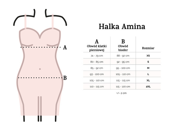 Amina Halka satynowa koszulka damska DKaren - czerwony