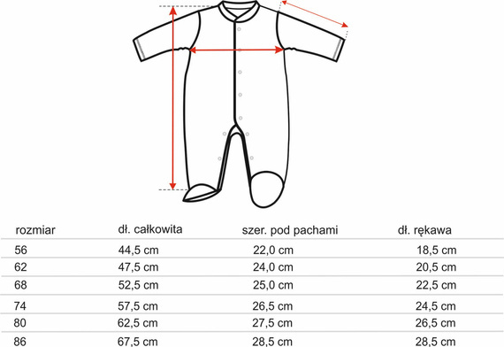 Bicycle Pajacyk z bawełny organicznej Nini druk 