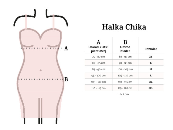 Chika Halka satynowa koszulka damska DKaren - czarny