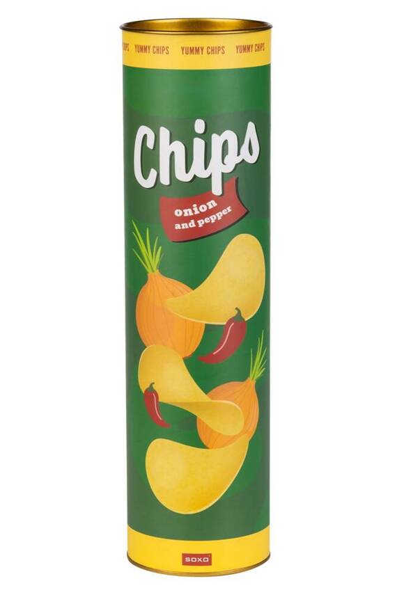 Chips skarpety damskie w tubie Soxo