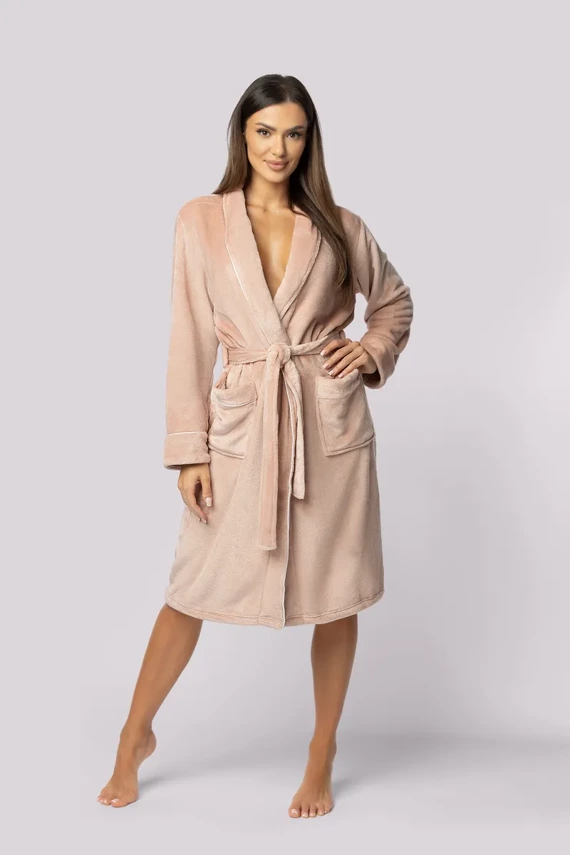 Comfy szlafrok damski Envie light pink