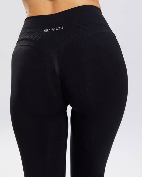 Flex legginsy damskie Spaio black