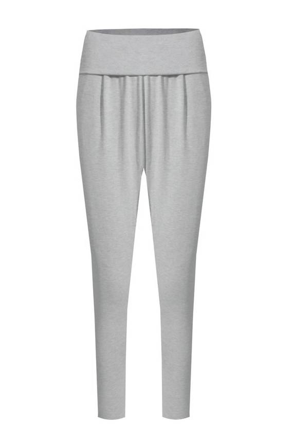 Grey Spodnie Damskie Italian Fashion- melanż 