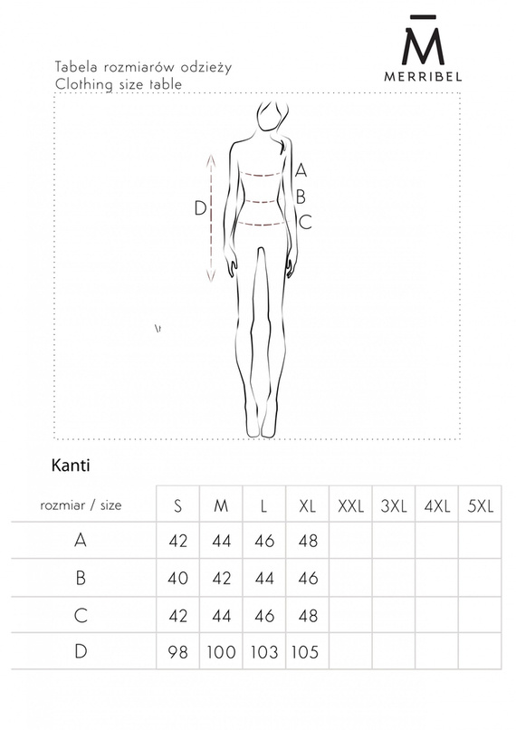 Kanti 90510 Sukienka damska Merribel  