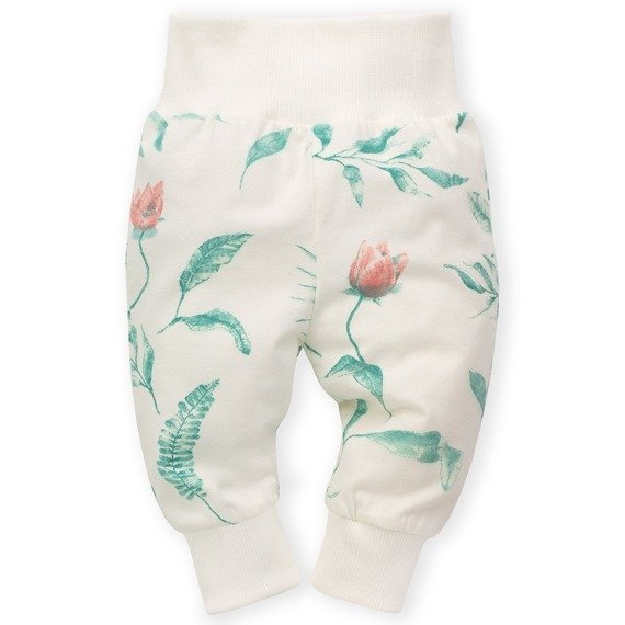 Legginsy niemowlęce "Spring Light" Pinokio - ecru