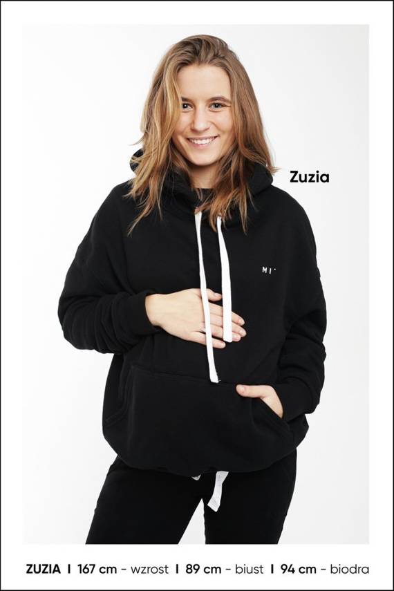 MI° hoodie bluza z kapturem Misimi - granat 