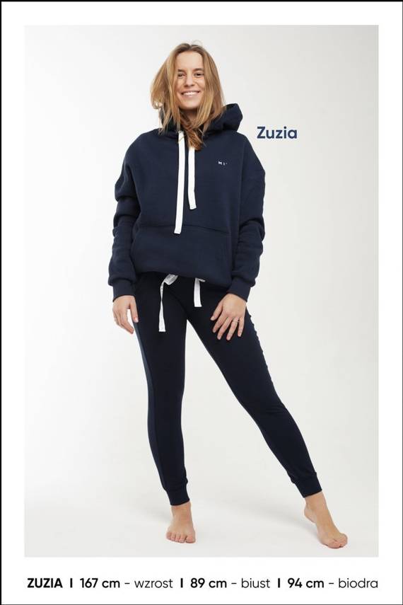 MI° hoodie bluza z kapturem Misimi - granat 