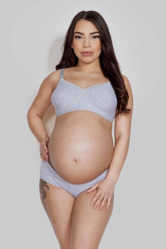 Mama panty figi ciążowe Mitex grey