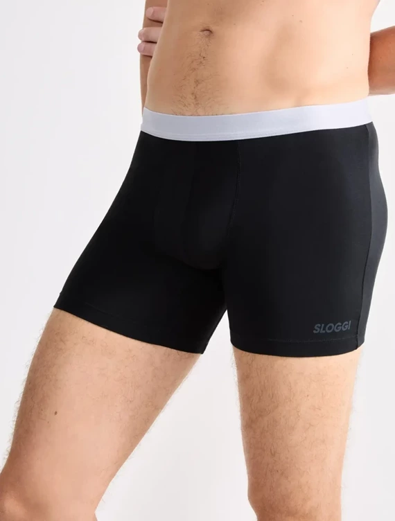 Men Go ABC Short Bokserki męskie Sloggi- black