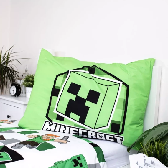 Minecraft "Out of the Box" Pościel dziecięca bawełniana Jerry Fabrics