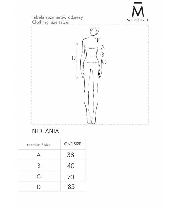 Nidlania Lilac Sukienka damska Merribel 