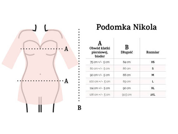 Nikola Podomka Szlafrok Damski Dkaren - jasny ecru