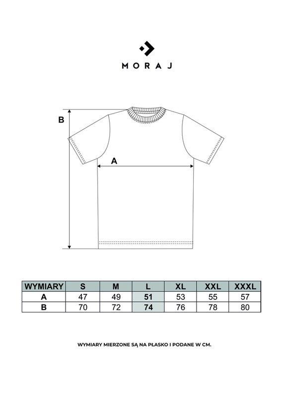 OTS1500-003 T-shirt męski Moraj - czarny