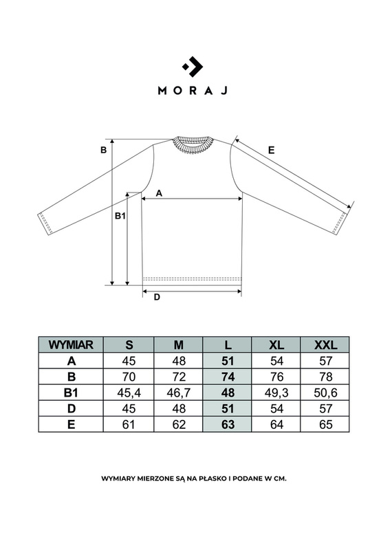 OTSL1900-001 Bluzka męska Moraj - biały