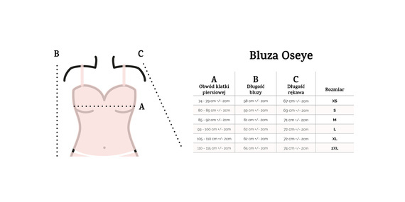 Oseye Bluza dresowa Dkaren - czarny