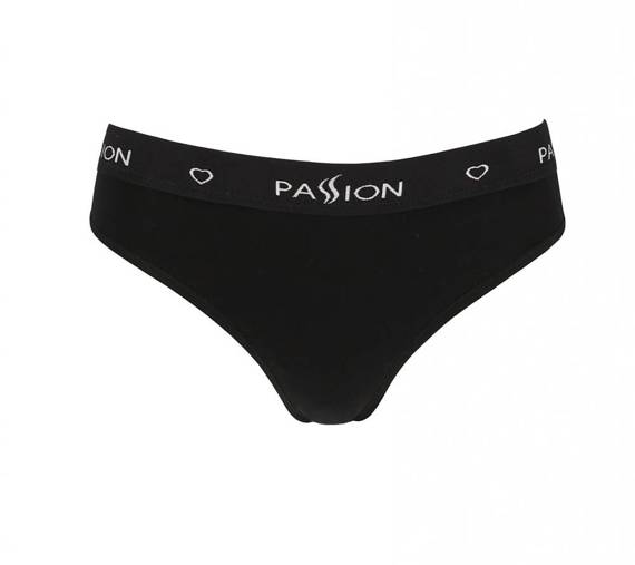 PS009 Stringi damskie Passion czarny