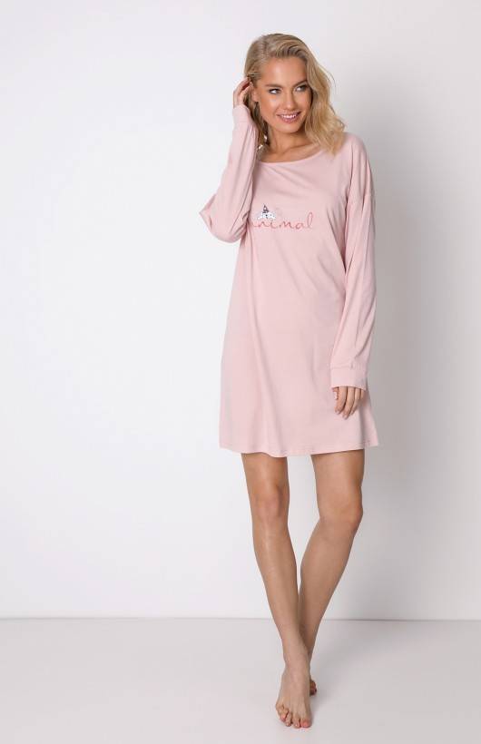 Pauline Nightdress Koszula Nocna Aruelle - baby pink