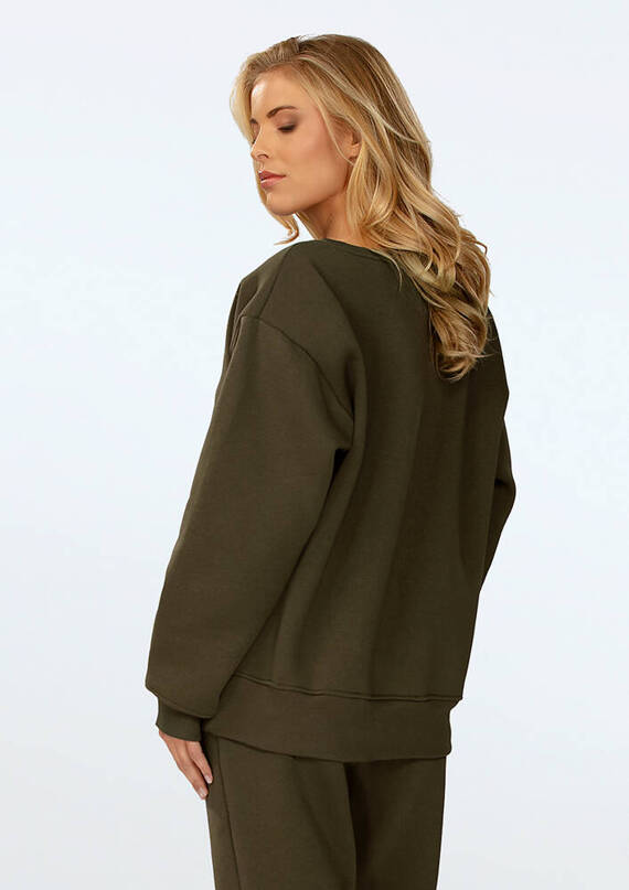 Rehema Bluza dresowa Dkaren - khaki