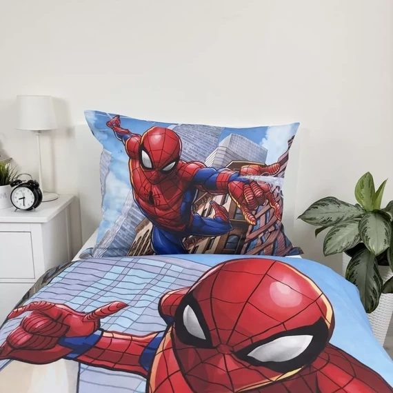 Spiderman Człowiek Pająk Pościel dziecięca bawełniana Jerry Fabrics