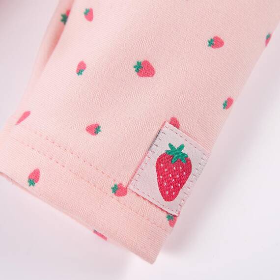 Strawberry & Love Legginsy niemowlęce Eevi - koralowe